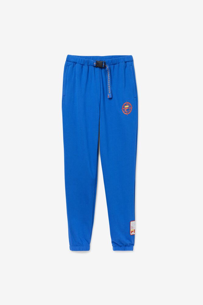 Fila Basecamp Blue Pants Mens - NZ 51296-YZVI